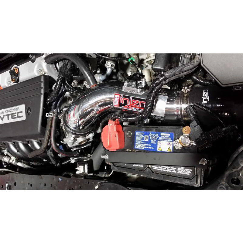 Injen Polished True Cold Air Intake w/MR Tech Honda Civic Si 2012-2015 (SP1575P)-injSP1575P-SP1575P-Cold Air Intakes-Injen-JDMuscle