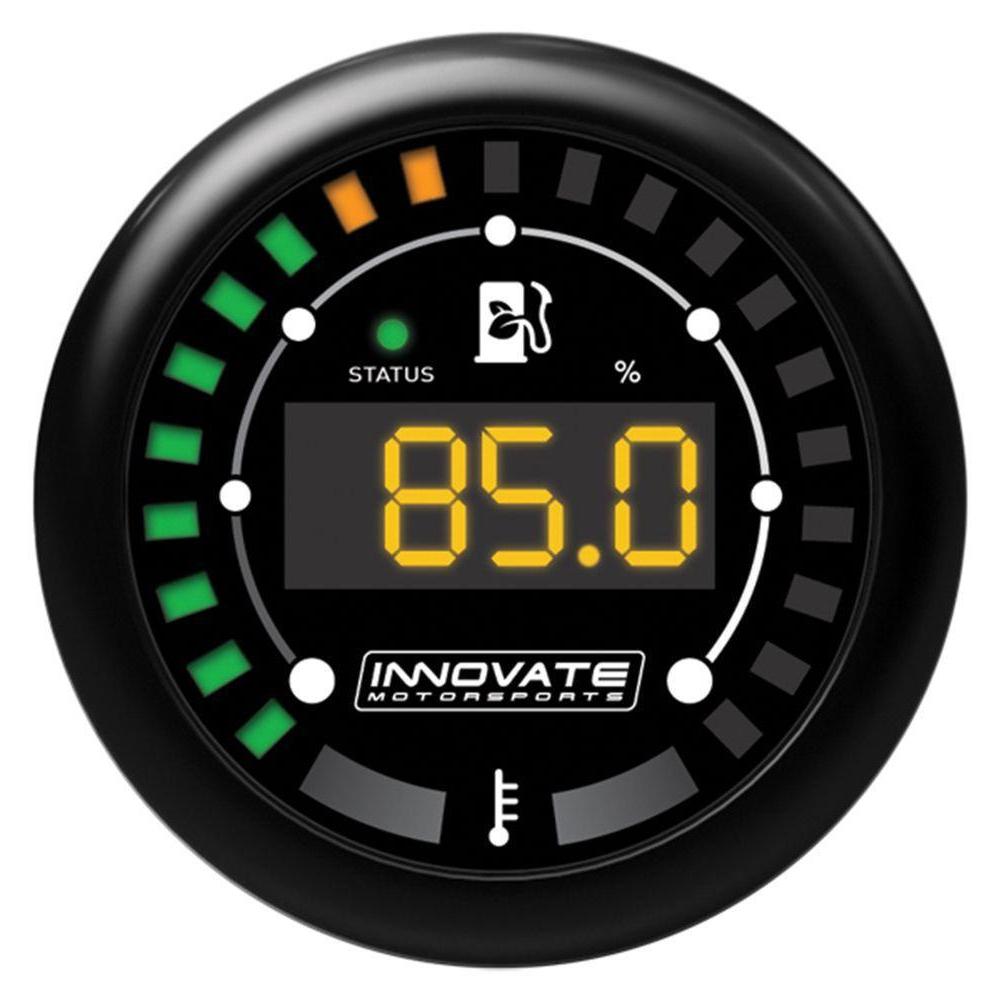 Innovate MTX-D Ethanol Content + Fuel Temp Gauge Kit (Sensor NOT Included) - Universal (3912)-inn3912-3912-Temperature Gauges-Innovate Motorsports-JDMuscle