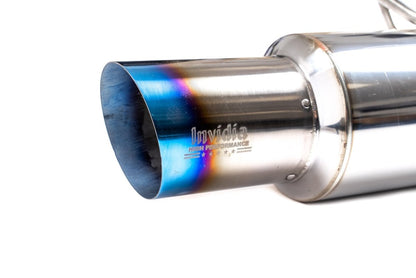 Invidia [22 - 26 WRX] N1 Twin Outlet Single Layer Tip Cat - Back Exhaust | HS22WRXGTT - JDMuscleCat Back Exhaust SysteminvHS22WRXGTT