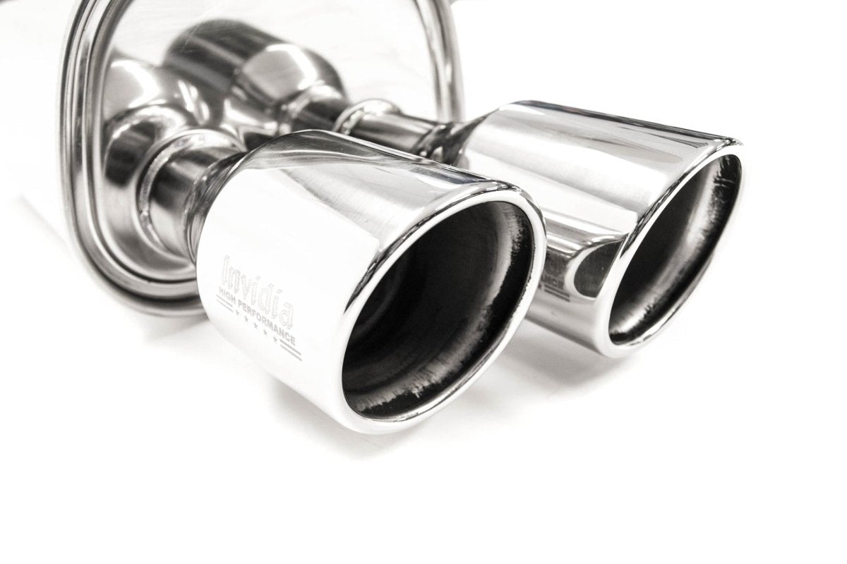 Invidia [22 - 26 WRX] Q300 Rolled Stainless Steel Tip Cat - Back Exhaust | HS22WRXG3S - JDMuscleCat Back Exhaust SysteminvHS22WRXG3S