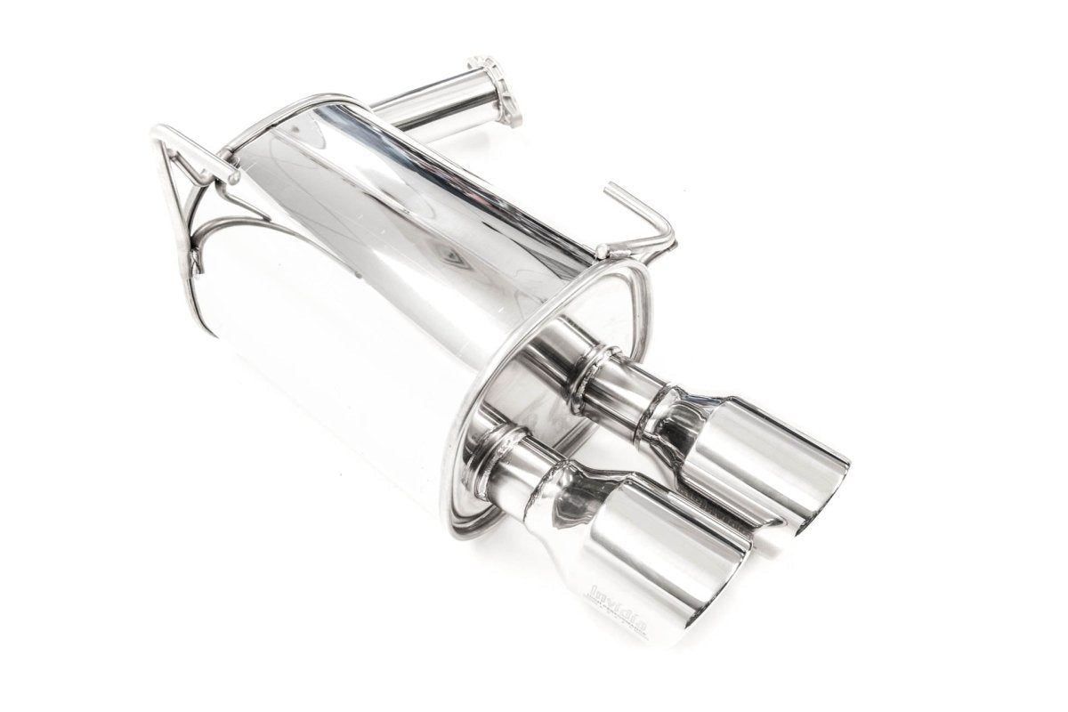 Invidia [22 - 26 WRX] Q300 Rolled Stainless Steel Tip Cat - Back Exhaust | HS22WRXG3S - JDMuscleCat Back Exhaust SysteminvHS22WRXG3S