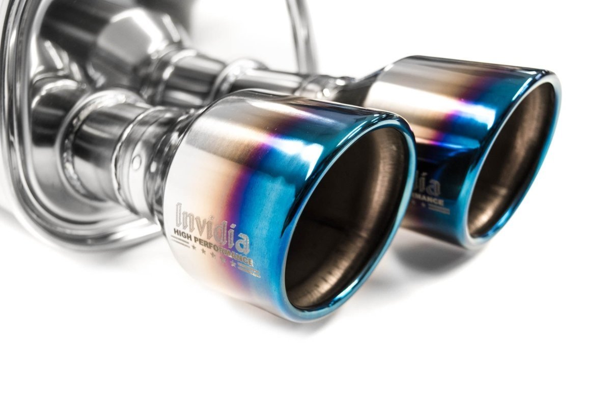 Invidia [22 - 26 WRX] Q300 Rolled Titanium Tip Cat - Back Exhaust | HS22WRXG3T - JDMuscleCat Back Exhaust SysteminvHS22WRXG3T