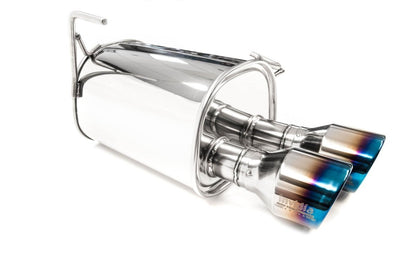 Invidia [22 - 26 WRX] Q300 Rolled Titanium Tip Cat - Back Exhaust | HS22WRXG3T - JDMuscleCat Back Exhaust SysteminvHS22WRXG3T