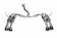 Invidia [22 - 26 WRX] R400 Gemini Single Layer Quad Titanium Tip Cat - Back Exhaust | HS22WRXGM4ST - JDMuscleCat Back Exhaust SysteminvHS22WRXGM4ST