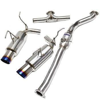 Invidia Dual Titanium Tip Cat Back Exhaust Honda S2000 2000-2009 (HS00HS1GTT)-invHS00HS1GTT-HS00HS1GTT-Cat Back Exhaust System-Invidia-JDMuscle