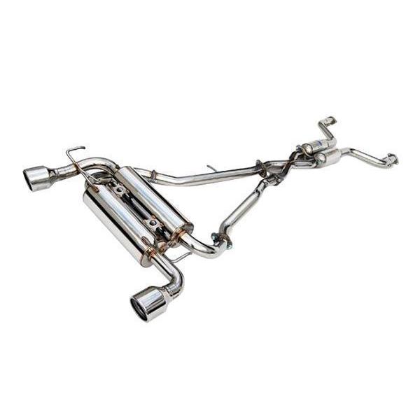 Invidia Gemini Rolled Stainless Steel Tip Cat Back Exhaust Infiniti G37 Coupe 2008-2013 (HS07IG7GIS)-invHS07IG7GIS-HS07IG7GIS-Cat Back Exhaust System-Invidia-JDMuscle