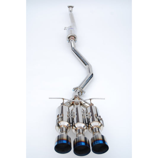 Invidia Gemini Triple Titanium Tip Cat Back Exhaust Honda Civic SI Sedan 2017+ (HS17CS47GM3ST)-invHS17CS47GM3ST-HS17CS47GM3ST-Cat Back Exhaust System-Invidia-JDMuscle