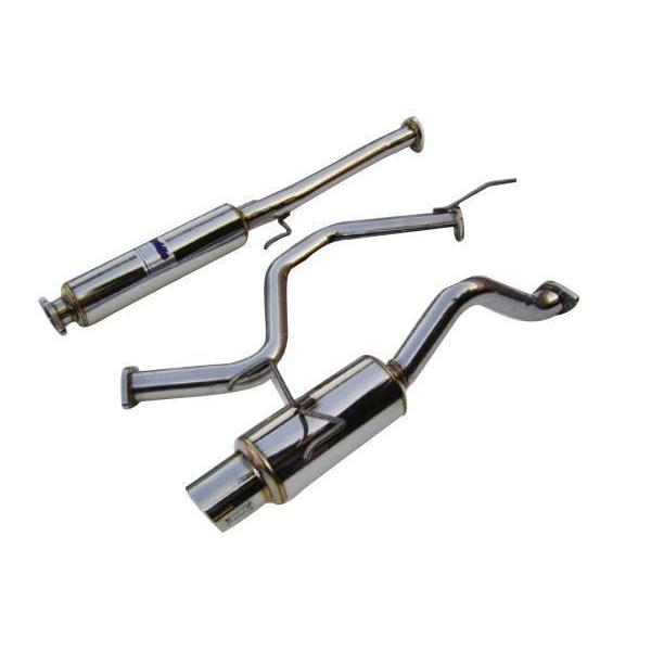 Invidia N1 Cat Back Exhaust Honda Civic EF6 3DR 1992-1995 (HS92HC3GTP)-invHS92HC3GTP-HS92HC3GTP-Cat Back Exhaust System-Invidia-JDMuscle