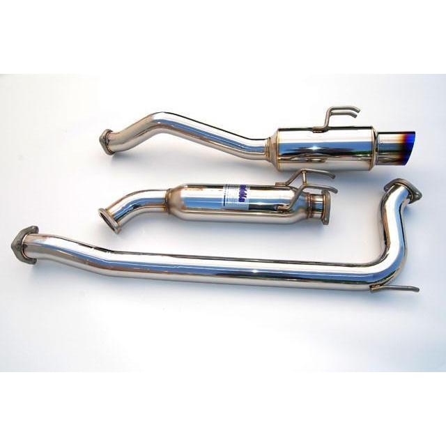 Invidia N1 Cat Back Exhaust w/ Titanium Tip Honda Civic Si Sedan 2006-2011 (HS06HC4GTT)-invHS06HC4GTT-HS06HC4GTT-Cat Back Exhaust System-Invidia-JDMuscle