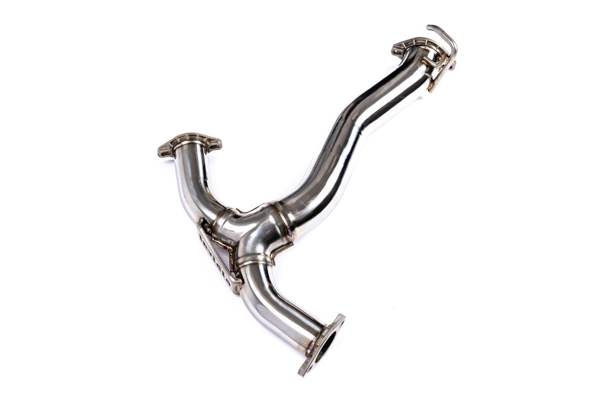 Invidia 2022+ WRX N1 Twin Outlet Single Layer Tip Cat-Back Exhaust | HS22WRXGTT