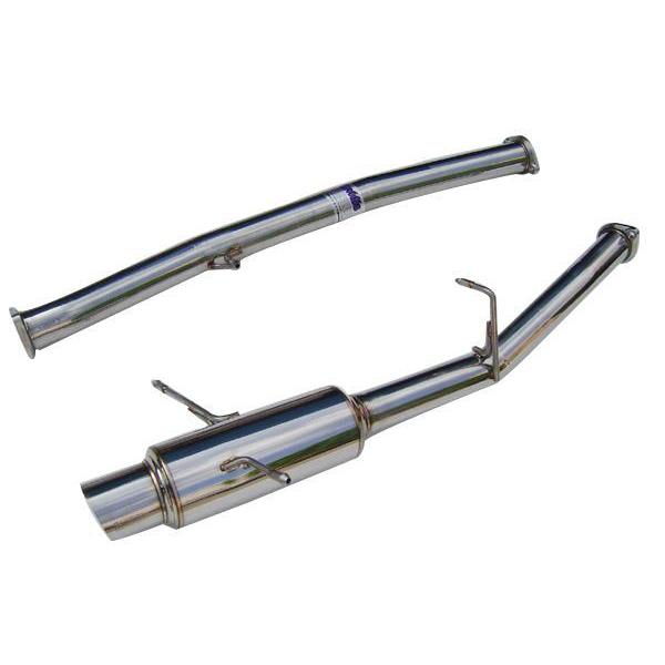 Invidia N1 Racing Stainless Steel Cat Back Exhaust Subaru WRX / STI 2002-2007 (HS02SW1GTR)-invHS02SW1GTR-HS02SW1GTR-Cat Back Exhaust System-Invidia-JDMuscle