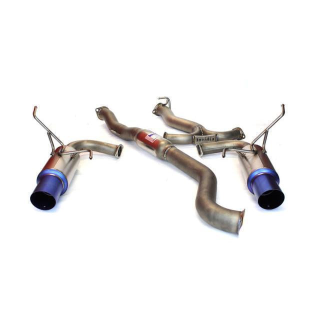 Invidia N1 Titanium Cat Back Exhaust Subaru WRX 2008-2014 / STI 2008-2014 Sedan (HS11STIDTG)-invHS11STIDTG-HS11STIDTG-Cat Back Exhaust System-Invidia-JDMuscle