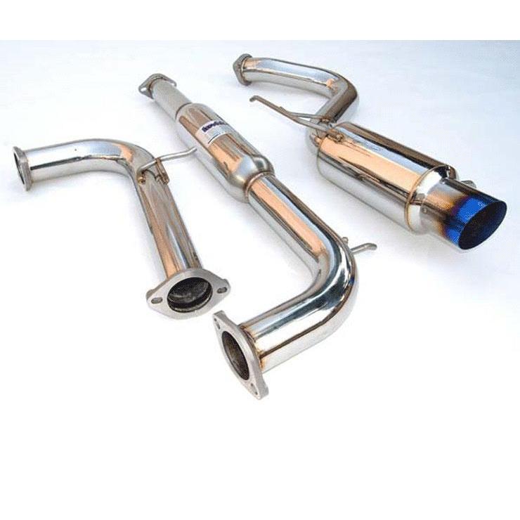 Invidia N1 Titanium Tip Cat Back Exhaust Mitsubishi Eclipse 2000-2005 (HS00ME1GTT)-invHS00ME1GTT-HS00ME1GTT-Cat Back Exhaust System-Invidia-JDMuscle