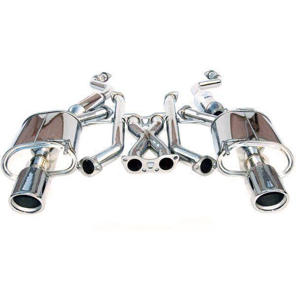 Invidia Q300 Cat Back Exhaust Dual Stainless Tips Infiniti G35 / G37 /G37x Sedan 2007-2013 (HS07IG4G3S)-invHS07IG4G3S-HS07IG4G3S-Cat Back Exhaust System-Invidia-JDMuscle