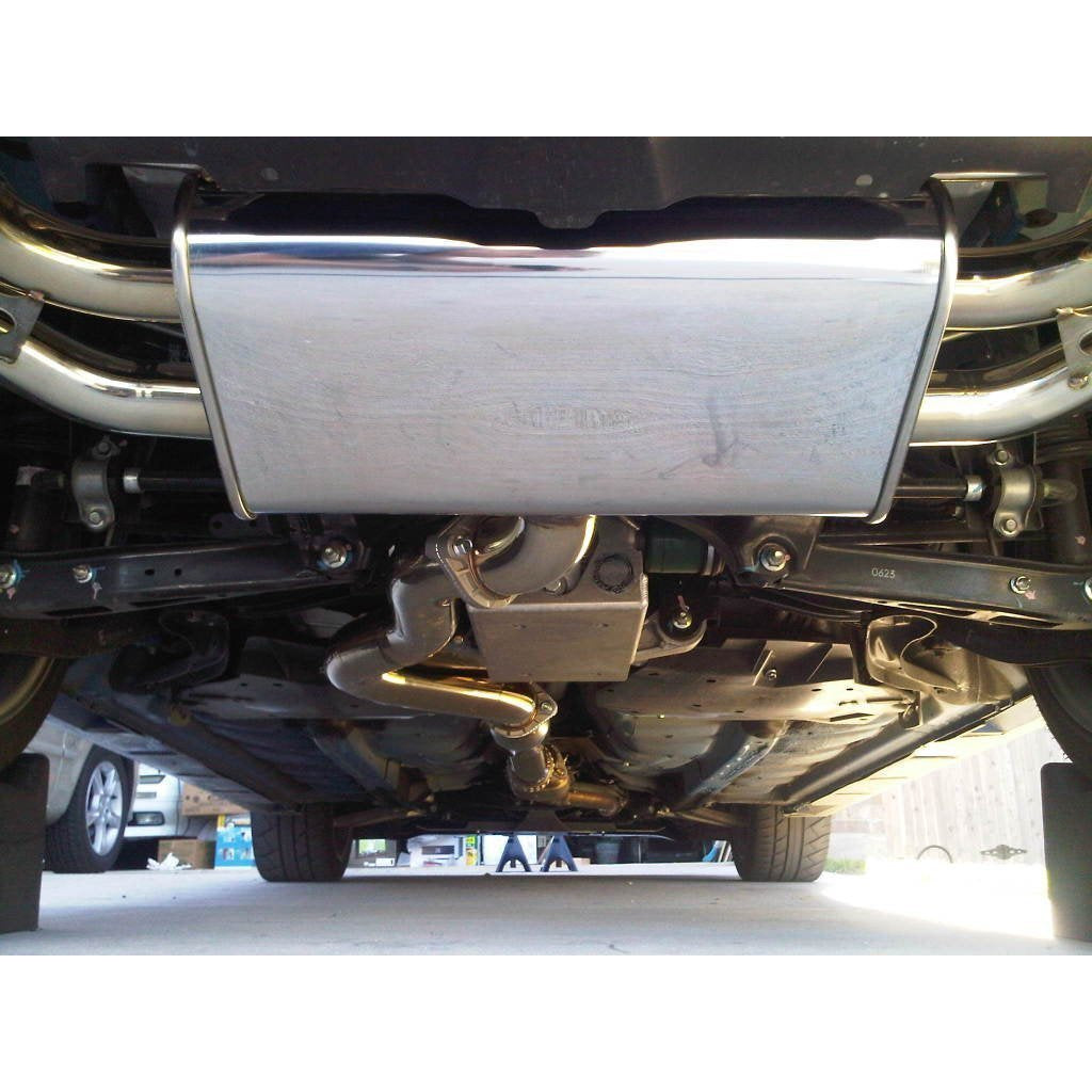 Invidia Q300 Titanium Tip Cat Back Exhaust STI 2008-2014 / WRX 2011-2014 Hatchback (HS08STIG3T)-invHS08STIG3T-HS08STIG3T-Cat Back Exhaust System-Invidia-JDMuscle