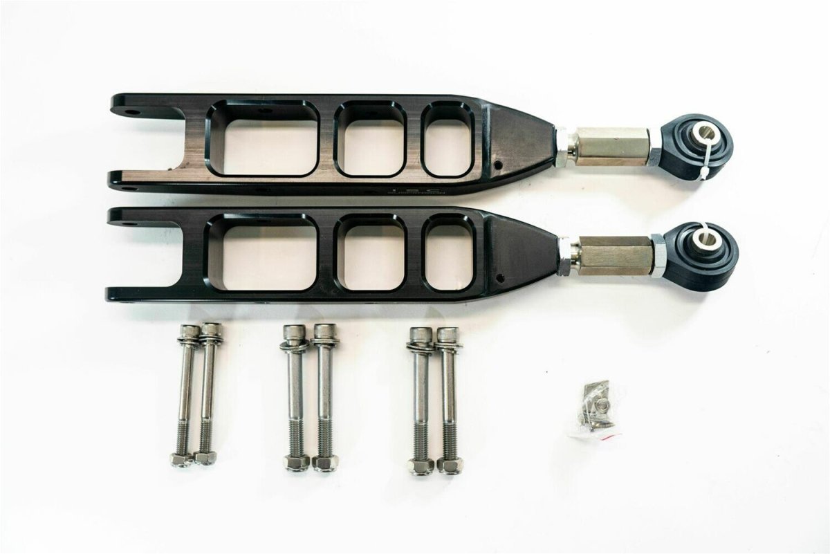 ISC Suspension [08-25 WRX/STI, 13-25 BRZ/GR86, 13-21 FR-S/86] V3 Rear Adjustable Control Arms Stealth Black | S012CA-V3BL - JDMuscleControl ArmsiscS012CA-V3BL