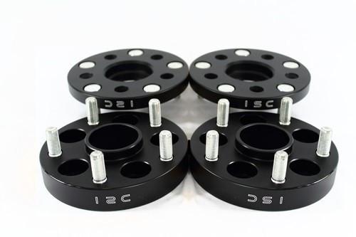 ISC Black Hub Centric Wheel Spacers (ISC-WS5X10015B)