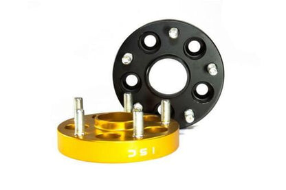 ISC Suspension Subaru Models | inc. 02 - 14 WRX 5x100 to 5x114 25mm Wheel Adapters Black | ISCWA25B - JDMuscleWheel Spacers and AdaptersISCWA25B