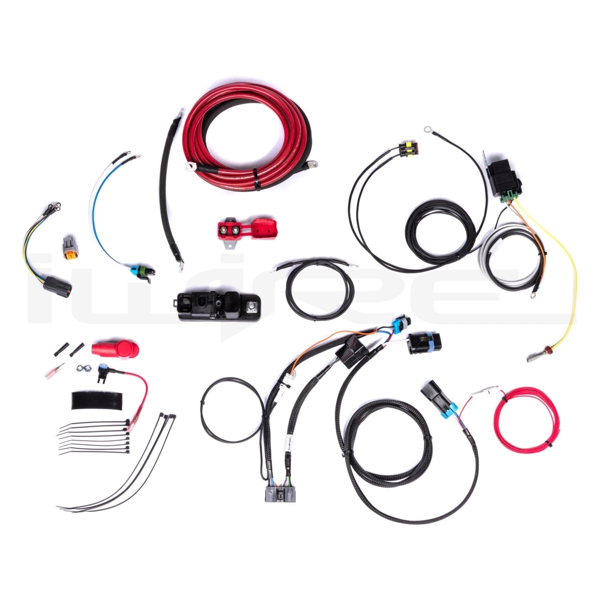 iWire Fuel Pump Controller Hardwire Kit for Radium Hangers - Double Pump - JDMuscleEngine Management HarnessesPP-SUFP001-2-N-4-NWRX 2002 - 2007No