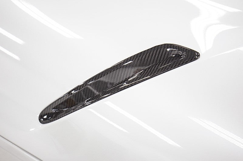 OLM LE CARBON FIBER HOOD DUCT COVERS 2020+ A90 Supra | A.70124.1