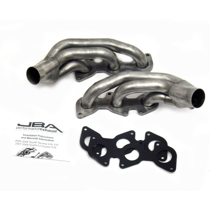 JBA Performance Exhaust 1 1/2" Header Shorty Stainless Steel Toyota Tacoma 2005 - 2011 / FJ 2005 - 2009 / 4Runner 2003 - 2009 | 2035S - JDMuscleExhaust Headers and Manifoldsjba2035S