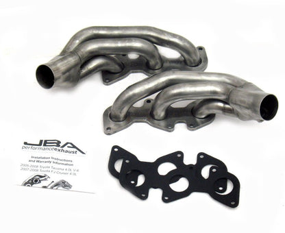JBA Performance Exhaust 1 1/2" Header Shorty Stainless Steel Toyota Tacoma 2005 - 2011 / FJ 2005 - 2009 / 4Runner 2003 - 2009 | 2035S - JDMuscleExhaust Headers and Manifoldsjba2035S