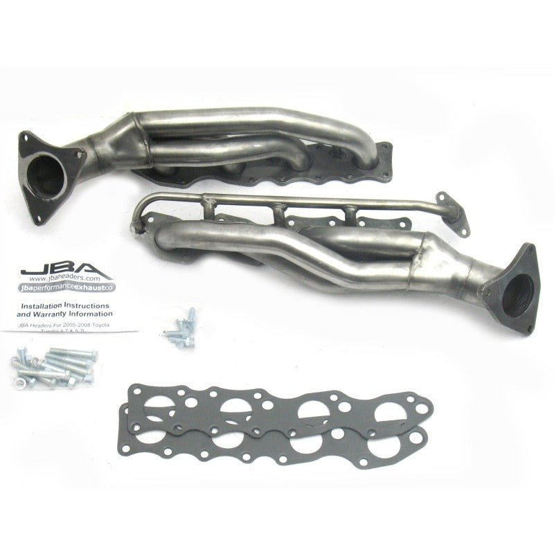 JBA Performance Exhaust 1 5/8" Header Shorty Stainless Steel Toyota Tundra 2007 - 2015 / Sequoia 5.7L 2007 - 2014 | 2012S - JDMuscleExhaust Headers and Manifoldsjba2012S