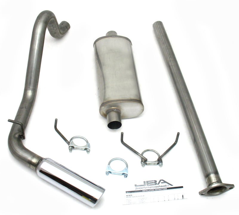 JBA Performance Exhaust 2.5" Stainless Steel Cat - Back Exhaust System Toyota Tacoma 2005 - 2012 | 40 - 9016 - JDMuscleCat Back Exhaust Systemjba40-9016