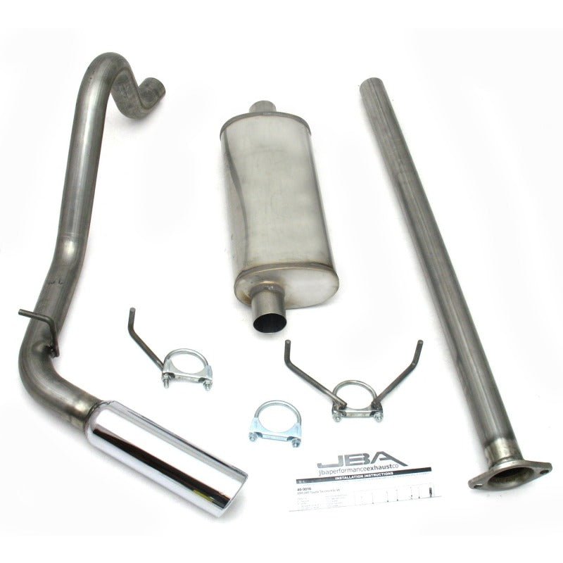 JBA Performance Exhaust 2.5" Stainless Steel Cat - Back Exhaust System Toyota Tacoma 2005 - 2012 | 40 - 9016 - JDMuscleCat Back Exhaust Systemjba40-9016