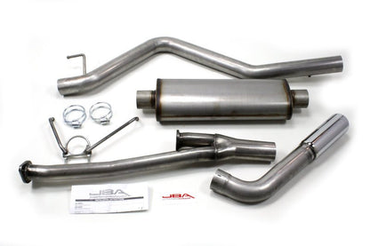 JBA Performance Exhaust 3" Stainless Steel Cat - Back Exhaust System Universal Single Side Swept Exit Toyota Tundra 4.7/5.7L 2007 - 2020 | 40 - 9005 - JDMuscleCat Back Exhaust Systemjba40-9005