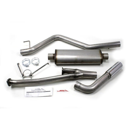 JBA Performance Exhaust 3" Stainless Steel Cat - Back Exhaust System Universal Single Side Swept Exit Toyota Tundra 4.7/5.7L 2007 - 2020 | 40 - 9005 - JDMuscleCat Back Exhaust Systemjba40-9005