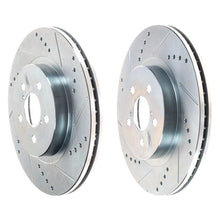 Power Stop Front Evolution Drilled & Slotted Rotors Pair Subaru Forester 2019-2020 | JBR1786XPR