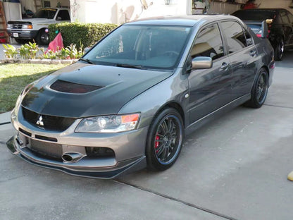 JDMuscle [05 - 07 EVO 9] Carbon Fiber VS Style Front Lip - JDMuscleFront LipsJDM-EVO8-FL-VS