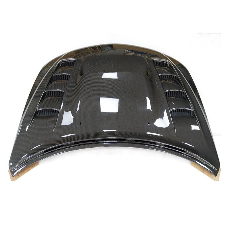 JDMuscle [08-14 WRX/STI] Carbon Fiber Hood V3 w/ Heat Extract - JDMuscleHoodsJDM-WRX08-HD2T2x2 Twill Regular Carbon Fiber