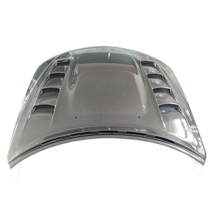 JDMuscle [08-14 WRX/STI] Carbon Fiber Hood V3 w/ Heat Extract - JDMuscleHoodsJDM-WRX08-HD2T2x2 Twill Regular Carbon Fiber