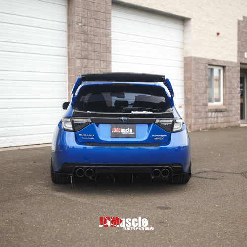 JDMuscle [08 - 14 WRX/STI] VS Style Spoiler w/ Brake Lights | ABS / Paint Matched / Partial Carbon Fiber - JDMuscleSpoilers and WingsJDM-WRX11-VS.1Raw ABSN/A