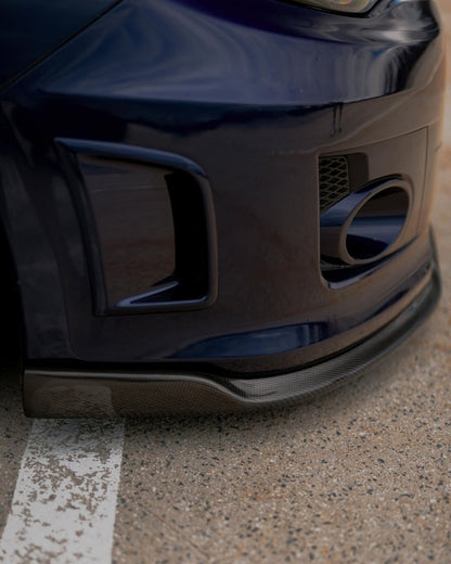 JDMuscle [11 - 14 WRX/STI] CS2 STYLE FRONT CARBON FIBER LIP - JDMuscleFront LipsJDM-WRX11-LP-CS2