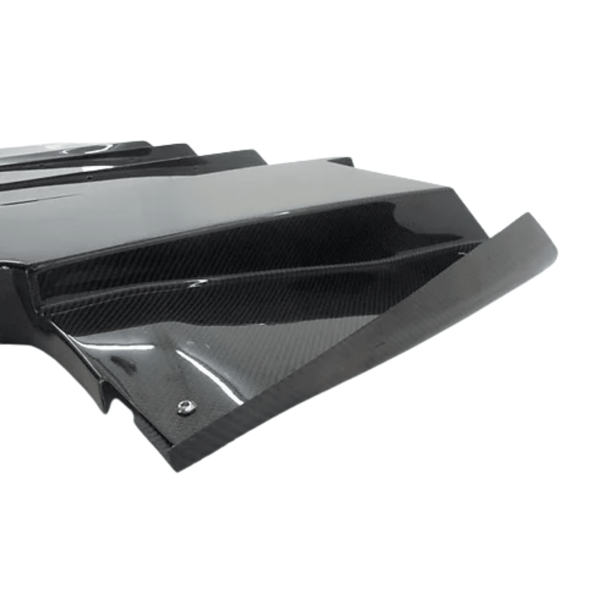 JDMuscle [11 - 14 WRX/STI Sedan] Carbon Fiber VS Style Rear Diffuser - JDMuscleDiffusers and Vortex GeneratorsJDM-WRX11-RDF-VS-12x2 Twill