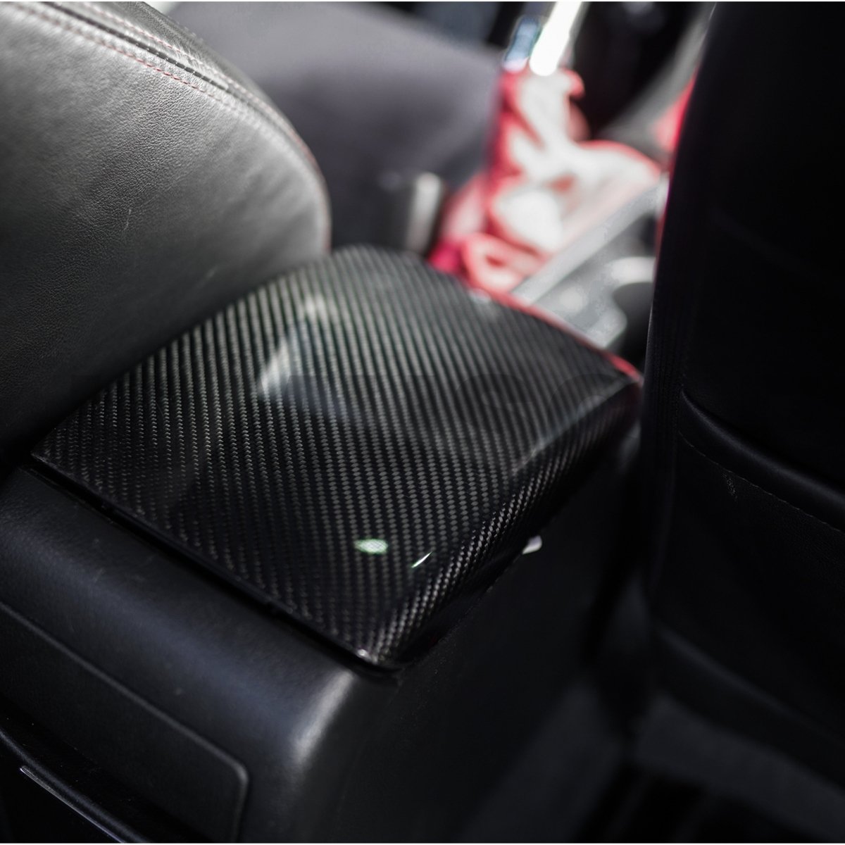 JDMuscle [15-21 WRX/STI] Carbon Fiber Arm Rest Full Replacement - JDMuscleTrim KitsJDM-WRX15-829