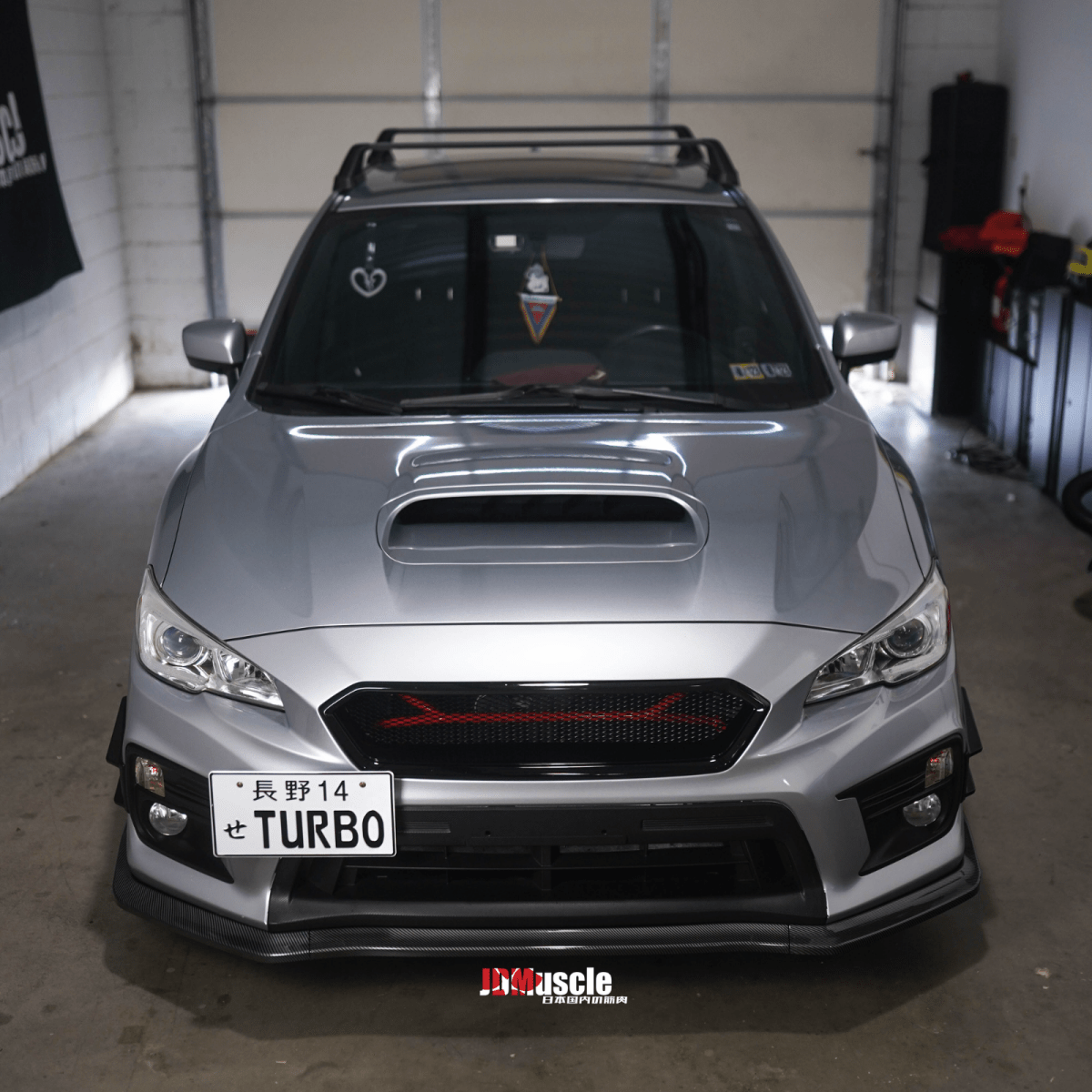 JDMuscle [15 - 21 WRX/STI] Front Member Brace - JDMuscleFrame BracesJDM-WRX15-FMBRDRed