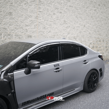 JDMuscle [15-21 WRX/STI] OE Style Rain Guards / Window Visors - JDMuscleRain GuardsJDM-WRX15-RG3
