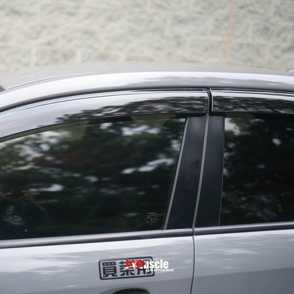 JDMuscle [15-21 WRX/STI] OE Style Rain Guards / Window Visors - JDMuscleRain GuardsJDM-WRX15-RG3