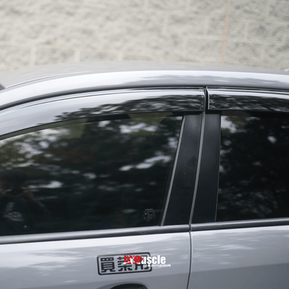 JDMuscle [15-21 WRX/STI] OE Style Rain Guards / Window Visors - JDMuscleRain GuardsJDM-WRX15-RG3