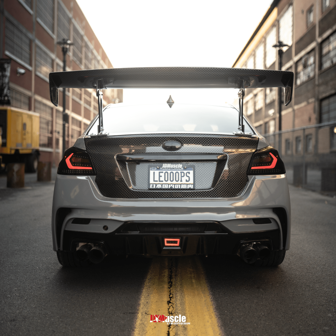 JDMuscle [15-21 WRX/STI] OE Style Vacuum-Infused Carbon Fiber Trunk w/ Garnish *Special Order*No Cancellation* - JDMuscleTrunksJDM-SR-346CF2x2 Carbon Fiber