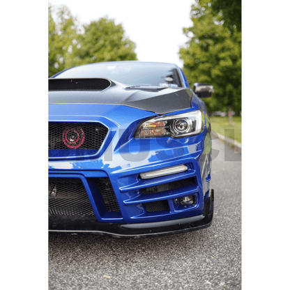 JDMuscle [15-21 WRX/STI] Paint-Matched Headlight Eyelids *Special Order* - JDMuscleExterior GarnishesJDM-WRX15-EYE2-K1XCrystal White Pearl (K1X)