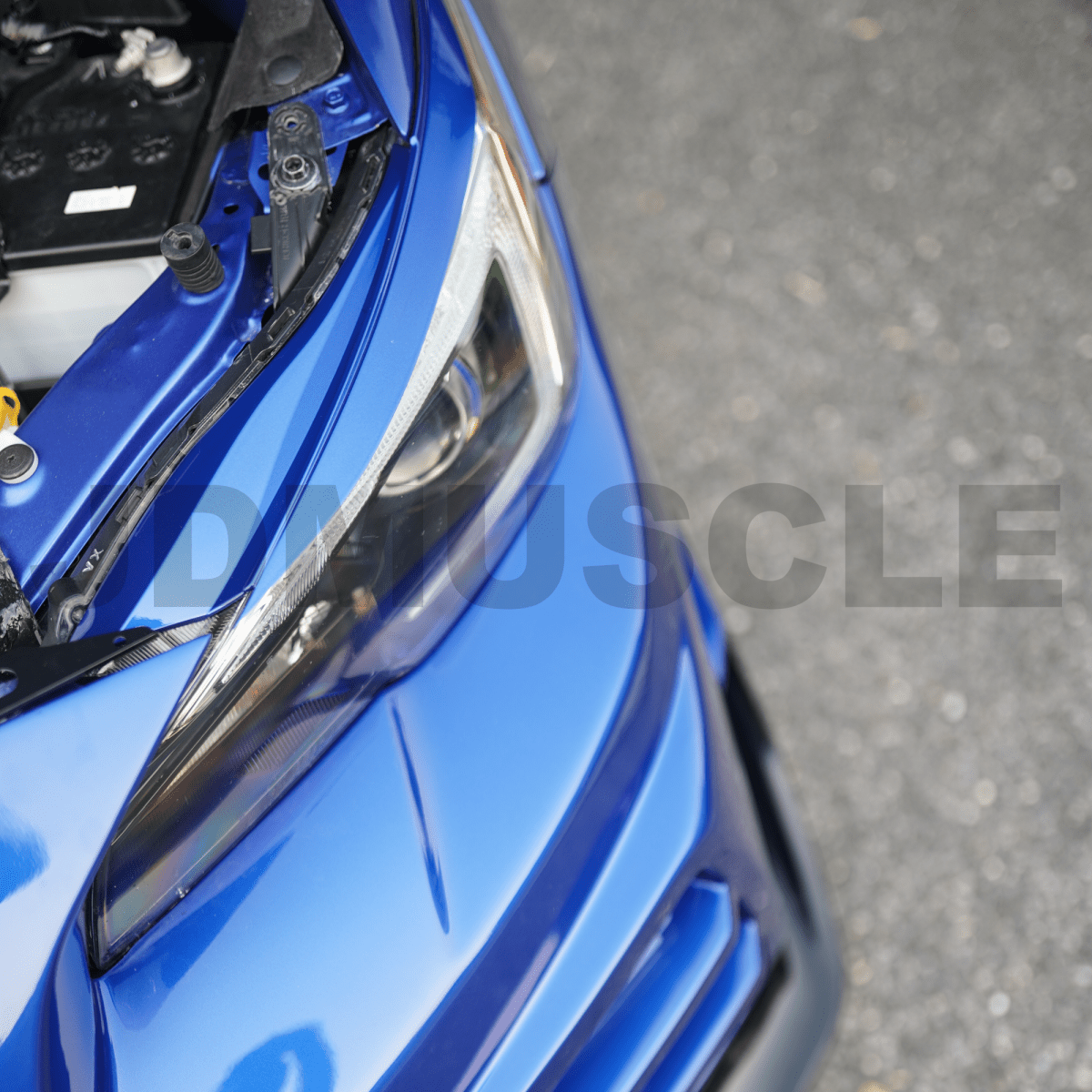 JDMuscle [15-21 WRX/STI] Paint-Matched Headlight Eyelids *Special Order* - JDMuscleExterior GarnishesJDM-WRX15-EYE2-K1XCrystal White Pearl (K1X)