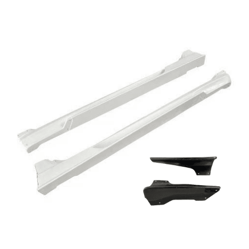 JDMuscle [15-21 WRX/STI] Tanso Carbon Fiber VS Style Side Skirt - JDMuscleSide SkirtsJDM-WRX15-SS-VS-1FRPFRP