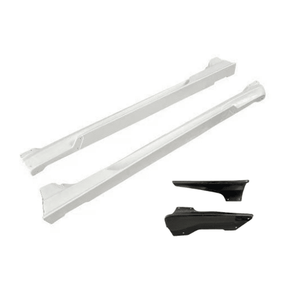 JDMuscle [15-21 WRX/STI] Tanso Carbon Fiber VS Style Side Skirt - JDMuscleSide SkirtsJDM-WRX15-SS-VS-1FRPFRP