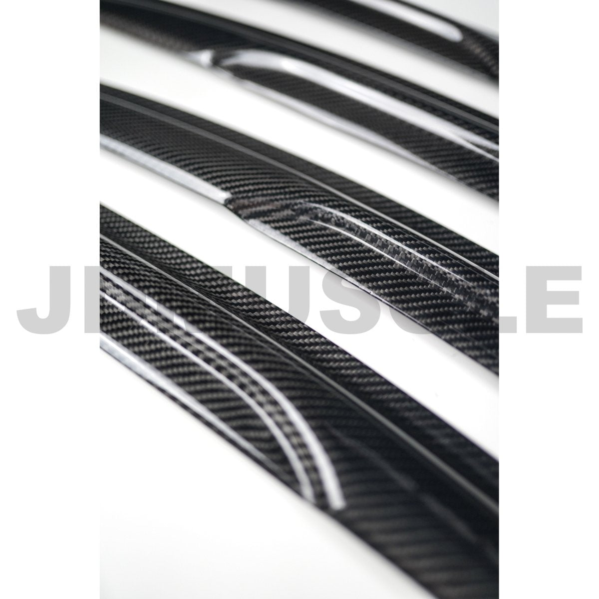 JDMuscle [15-21 WRX/STI] V2 Carbon Fiber Rain Guards / Window Visors - JDMuscleRain GuardsJDM-WRX15-RGCF2x2 Regular Carbon Fiber