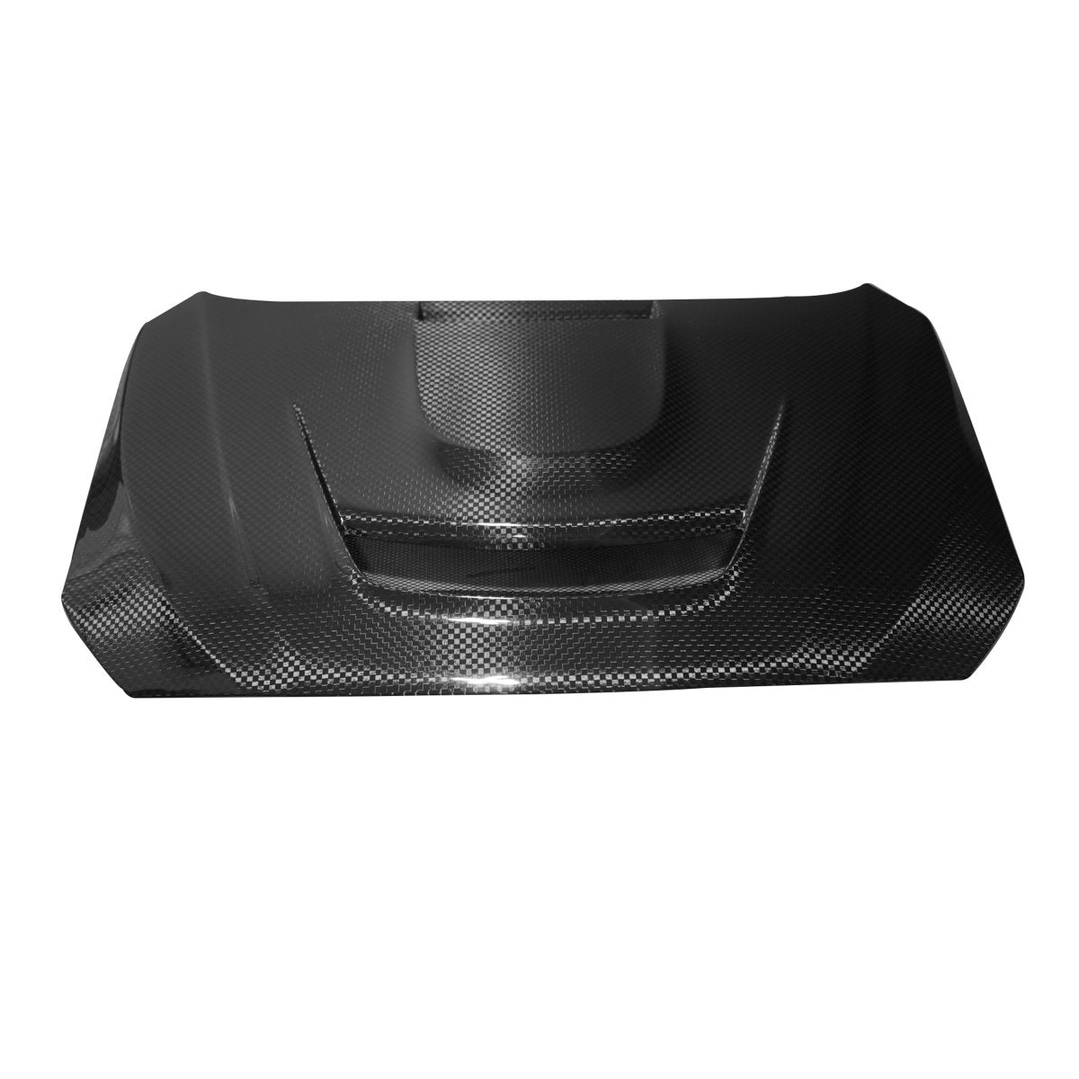 JDMuscle [15-21 WRX/STI w/ FMIC] Carbon Fiber Hood V3 Scoopless - JDMuscleHoodsJDM-WRX15-HD3CK12K Checkered